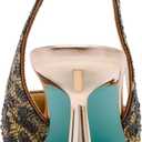 Betsey Johnson Women's Clark, Light Brown/Black Leopard Print, Size 10, Width Medium