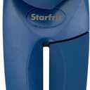 Starfrit MightiCan Can Opener - Safe - Holds Lid and Leaves No Sharp Edges on Lid - Comfort Grip - Heavy Duty Non-Slip Knob - Blue