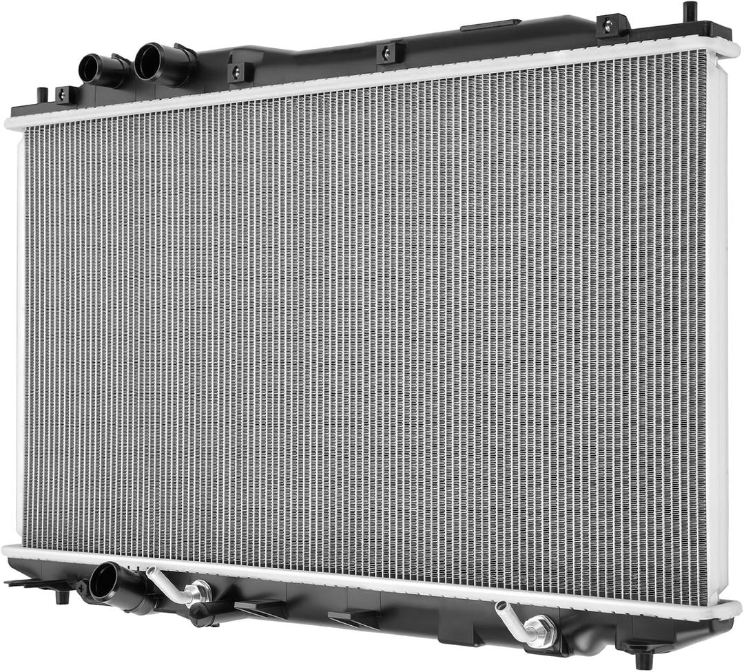 BDFHYK 2923 Aluminum Radiator for Acura CSX 2006-2011, for Honda Civic 2006-2011, CU2923 DPI 2923, 1-Row 16mm Core, Direct Fit Replacement
