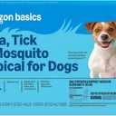 Amazon Basics Preventative Flea, Tick & Mosquito Topical Treatment for Medium Dogs (11-20 pounds), 6 Count