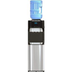 Brio Essential Series Top Loading Water Cooler Dispenser - Tri Temp Dispense, Child Safety Lock, Holds 3 or 5 Gallon Bottles - UL/Energy Star Approved