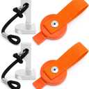 Hicarer 4 Pcs Trailer Brake Lockout Key Set - 2 Manual & 2 Magnetic Surge Brake Lockout Keys, Compatible with Most Boat, Rv, Standard SAE Size