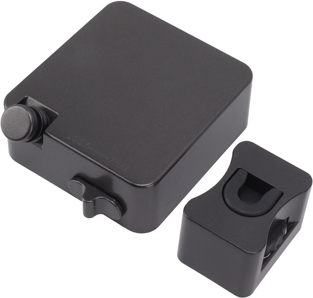 BORDSTRACT Heavy Duty Retractable Clothesline, 304 Stainless Steel Clothes Drying Rope, 20 Feet Retracting Laundry Line, Indoor Outdoor Wall Mounted Clothes Line(9026B Black)