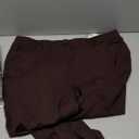 Tapata Women's 34'' Stretchy Straight Dress Pants with Pockets Tall, Petite, Regular for Office Work Business (Brown) XL