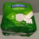 FitRight OptiFit Extra Adult Briefs, Incontinence Diapers with Tabs, Heavy Absorbency, Medium, 32 to 44", 20 Count