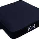 Black Chair Cushion, Stadium Seating for Bleachers, Best for Camping, Bleachers, Sports Events