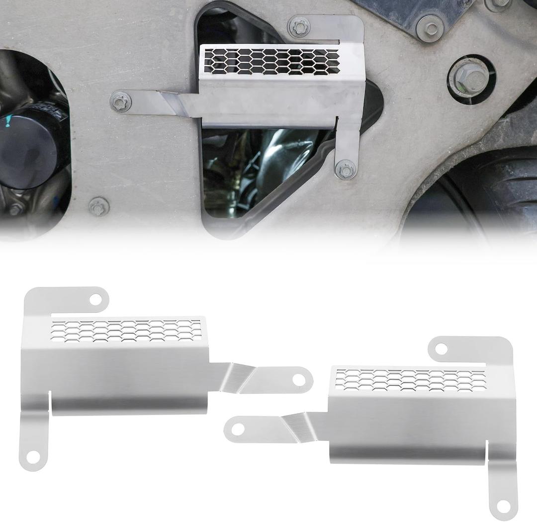 Underbody Air Dam,Rear Air Deflector Shields fit for C8 Corvette Stingray Z51 2020+ ;Z06 E-ray 2023+;HTC Z51,85580653,85580654,Left&Right Lower Engine Protector Guard,Reduce Air Drag,Silver