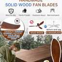 60 Inch Low Profile Ceiling Fans with Lights and Remote, Flush Mount 3 Blade Wood Ceiling Fan,Dimmable,Quiet Noiseless for Patios,Living Room,Bedroom(Wall Control Switch)