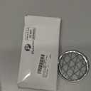 Patelai Mason Jar Frog Lid Insert Metal Flower Organizer Frog Lid Insert with Square Grids for Regular Mouth Mason Canning Jars(12 Pieces)