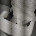 BabyBond Baby Bath Seat with Sitting & Lying 2 Modes, 3Speed Adjustment, Powerful Suction Cups, Infant Bathtub Chair with Soft and Comfortable Towel, Folding and Hanging