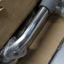 DMI Step Stool with Handle and Non Skid Rubber Platform, Lightweight and Sturdy Stool for Seniors, Adults and Children, Holds up to 300 Pounds with 9.5 Inch Step Up, 17.3"D x 12.3"W x 34"H, Chrome