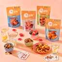 2 x Yupik PB Meets J Mix, 4.8 Oz, Crunchy & Soft Snack, Peanut Butter & Jelly, Blend of Peanuts, Dried Strawberries, Peanut Butter Chocolate Cups & Shortbread Cookies, Sweet Trail Mix, Party Snacks