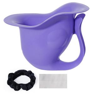 Newborn Baby Potty- the Diaper-Free Solution for Indoor & Outdoor Elimination Communication; Cute Fish Design (Purple)