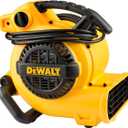 DEWALT Portable Air Mover, 276W 3 Speed Floor Fan, Utility Blower Fan, 1/5 HP 600 CFM Floor Dryer, Carpet Dryer, Floor Fan, Blower, for Janitorial, Home, Commercial Use, DXAM-2260