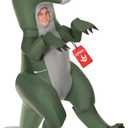 Morph Blow Up Velociraptor Costume, Inflatable Dinosaur Costume Adult, Blow Up Dinosaur Costume Adult (One Size)