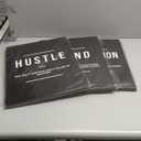 Motivational Office Wall Decor Inspirational Success Canvas Wall Art Hustle Posters Prints Entrepreneur Quote Wall Picture Paintings 3 Pieces Artwork Home Bedroom Framed Easy to Hang, Black (36Wx16H)