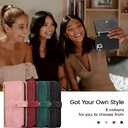 ZCDAYE Case for iPhone 13 Pro Max, iPhone 13 Pro Max (6.7 inches) Wallet Phone Case, Premium Zipper (with Long Lanyard) Flip Leather Phone Case for iPhone 13 Pro Max (6.7 inches) - Black