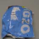 MAGZO Magnetic Screen Door Fit Door Size 32 x 80 Inch, Screen Size 34" x 81" Strong Magnet Door Mesh with Reinforced Hook & Loop for Patio Door, Front Door, Doorway, Black