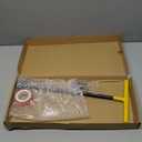 FANOVO 17 Inch Water Meter Key Shut Off Tool with 4-way Multi-Functional Utilities Key, Steel T-Handle Water Meter Wrench for Curb Main and Water Meters, Underground Stop or Waste Valves