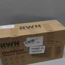 RWN Outdoor Bluetooth Speaker: 160W Loud Sound, IP67 Waterproof with 24H Playtime, Fast Charge, Bass, TWS, Portable Wireless Speakers with Light Show for House, Party, Projector, Beach (Black)