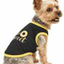 Small Dog T-Shirt for Girls, Breathable Lightweight Pet Summer Dogs Vest, Girl Puppy Clothes for Chihuahua Clothes (XS)