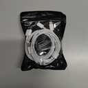 2 x Car Carplay Cable for iPhone 17/Air/17 Pro Max/16/15/Pro Max/Plus, 2-Pack USB to USB C for iPhone 17 USBC Cord, iPad Pro 13/12.9/11 inch, Air 5/4th, Mini 7/6 Gen Car Charger Cable Charging Cord 3FT (White)