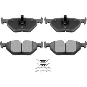 AUTOMUTO 4PCS Rear Ceramic Disc Brake Pads Set D763 For BMW 318i 318is 318ti 320i 323Ci 323i 323is 325Ci 325i 325is 325xi 328Ci 328i 328is Z3 Z4 For Rolls-Royce Park Ward For Saab 2020/9/5