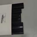 Delamu Black Cord Hider, 85in Cord Covers for 3-4 Wires on Wall, Large Cable Hider, Premium Wire Covers for Cords on Wall, Easy Set-up Cable Cover Raceway, TV Wire Hiders Wall, W1.18 H0.67in, Black