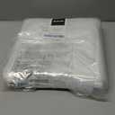 Becko US 18 X 24 Inch (100 Count) Self Seal Clear Poly Plastic Bags with Suffocation Warning for Shipping, Packaging Clothes, Backpacks, Bedding, Dustproof & Permanent Adhesive