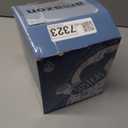 SUSTEAS Stove Top Whistling Tea Kettle - Food Grade Stainless Steel Teakettle Teapot with Cool Touch Ergonomic Handle, With 1 Silicone Pinch Mitt Included, 2.64 Quart(WHITE)