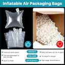 300 Count Air Pillows for Shipping Inflatable Air Bags for Packing, 3.54" X 5.9" Air Pockets for Packaging Moving Supplies Box Filler Purse Shaper Alternative to Packing Peanuts