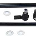 Front Driver and Passenger Side Inner and Outer Tie Rod Ends for 2003-2004 Honda Element DX 4 Cylinder 2.4L