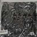 ASPO Men's Windproof Warm Golf Vest Outerwear with 6 Pockets Waterproof Winter Softshell Sleeveless Puffer Jacket for Hiking, Size M , black