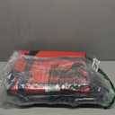 Bodaon 2-Pack Insulated Food Delivery Bag, XXX-Large Meal Grocery Tote Insulation Bag for Hot and cold Food, Commercial, Large Capacity Reusable Warming Bag, Black + Red