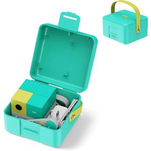 Portable Storage Case Compatible with Nex Playground Game System, Lightweight Plastic Travel Storage Case for Indoor Family Game Console