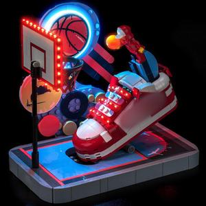 Upgraded Led Light Kit Compatible with Lego Nike Dunk Trickshot Building Set, Lights Decoration Compatible with Lego 43021, Best Gifts for Adults (Model Not Included)