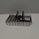 Folding Bike Front Basket Bicycle Wire Basket with Handles Easy Installation on Front Handlebar