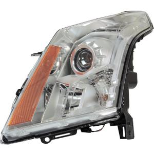 TYC Left Headlight Assembly Compatible with 2010-2013 Cadillac SRX