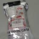 Nimeey Leaf Cherry for iPhone 15 Pro Max Case, Clear Glitter Sparkly Shiny Bling Sparkle Cute Cover, Anti-Scratch Soft TPU Slim Fit Shockproof Protective Phone Cases for Women Girls Girly