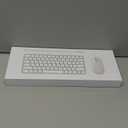 Bluetooth Keyboard and Mouse for Mac, Rechargeable, Mini Size, Ultra Slim, Quiet Typing, 4 Level DPI, Wireless Keyboard and Mouse Compatible with Mac, iPad, iPhone, MacBook Air/Pro