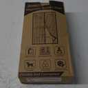 Magnetic Screen Door, Keep Bugs Out, Pet & Kid FriendlyWorks with Front Doors, Sliding Doors,Fit Door Size 36 x 80 Inches Black