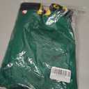 Women's Christmas Printed Tunic Dress Long Sleeve Crewneck Casual Costume Bodycon Dresses S-XXL (Green, L)