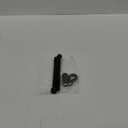 1/2-13 x 7 Hex Head Screws Bolts, Nuts, Flat & Lock Washers, Partially Threaded, Stainless Steel 18-8, Black Finish, 2 Sets