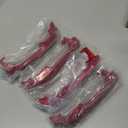 Gledewen 4 PCS Exterior Door Handle Front Rear Driver Passenger Side, Compatible with 2012 2013 2014 2015 2016 2017 Toyota Camry, Replaces# 6921106090 6925006020C0, Red Painted