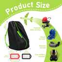 Car Seat Bags For Airplane Travel, Gate Check Bag, Durable Travel Bag with Thickened Shoulder Straps and 2pcs Luggage Tags For Airplane