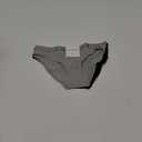 Calvin Klein Women's Motive Cotton Multipack Bikini Panty (Large, Black/Gray Heather)