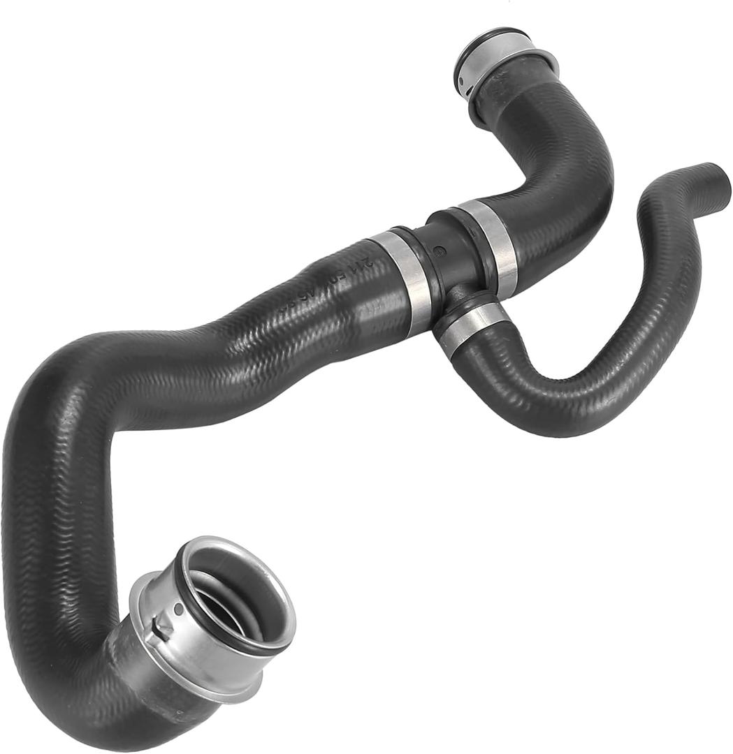 X AUTOHAUX Car Lower Radiator Coolant Hose Water Pump Cooling Pipe 2115014682 for Mercedes-Benz E350 2006-2009