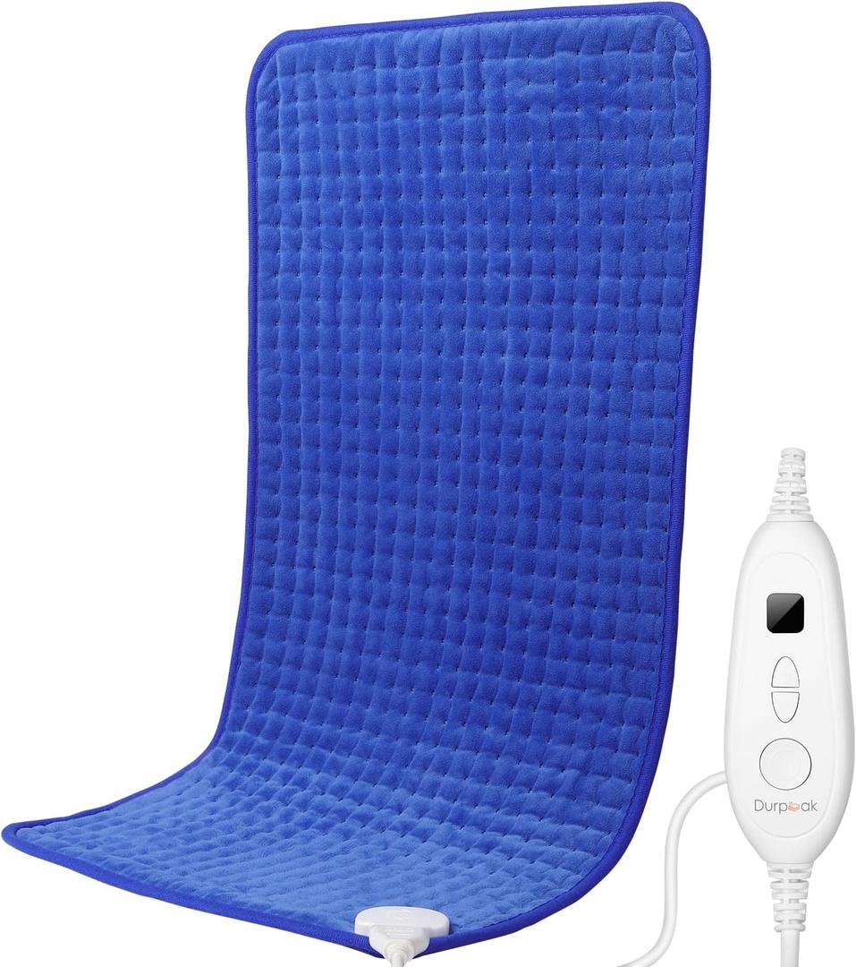 Heating Pad for Back Pain Relief - Birthday Gifts for Women Men 17" x 33" Size Extra Large Heat Pad Moist Heat Therapy for Shoulders Neck Pain Relief Cramps Arthritis Relief