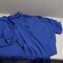 Natural Uniforms Womens 11 Pocket Cool Stretch Cargo Scrub Set with Regular and Petite Sizes (Medium, True Royal Blue)