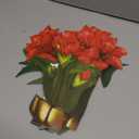 Amaryllis Pop Up Card, Merry Christmas, 16 Inches Real Size Display 3D Paper Flower Bouquet, Vase, Leaves, Forever Holiday Dcor, Greeting Cards with Envelope & Message Note, Gift for Xmas Season